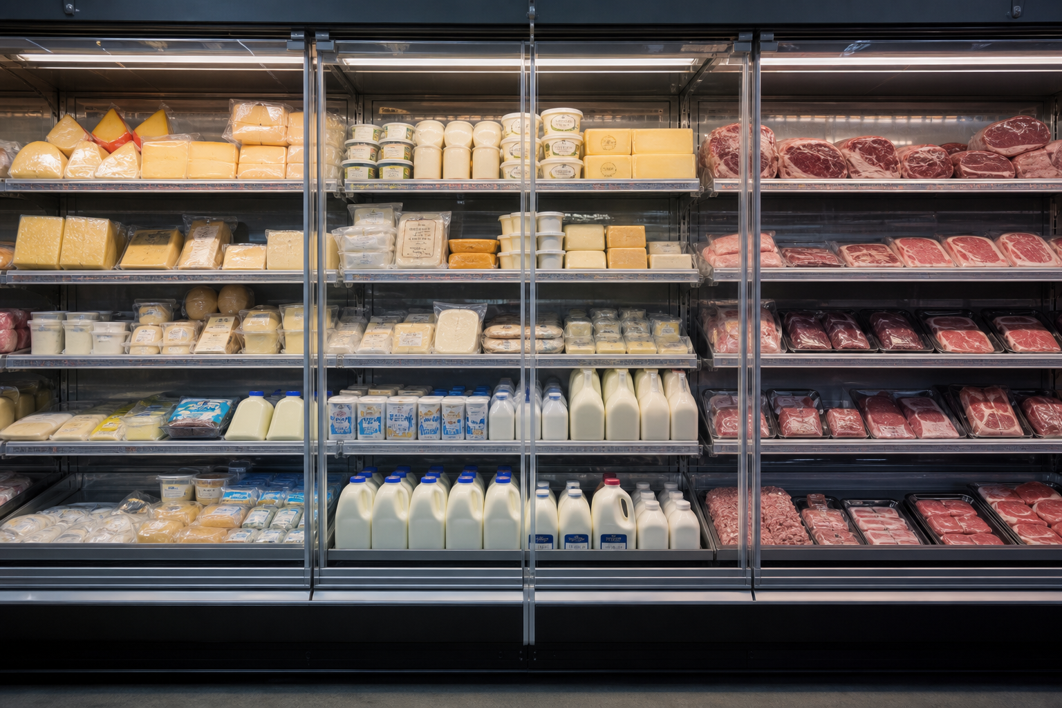 Beef, lamb and dairy exports require cold chain and inspection coordination