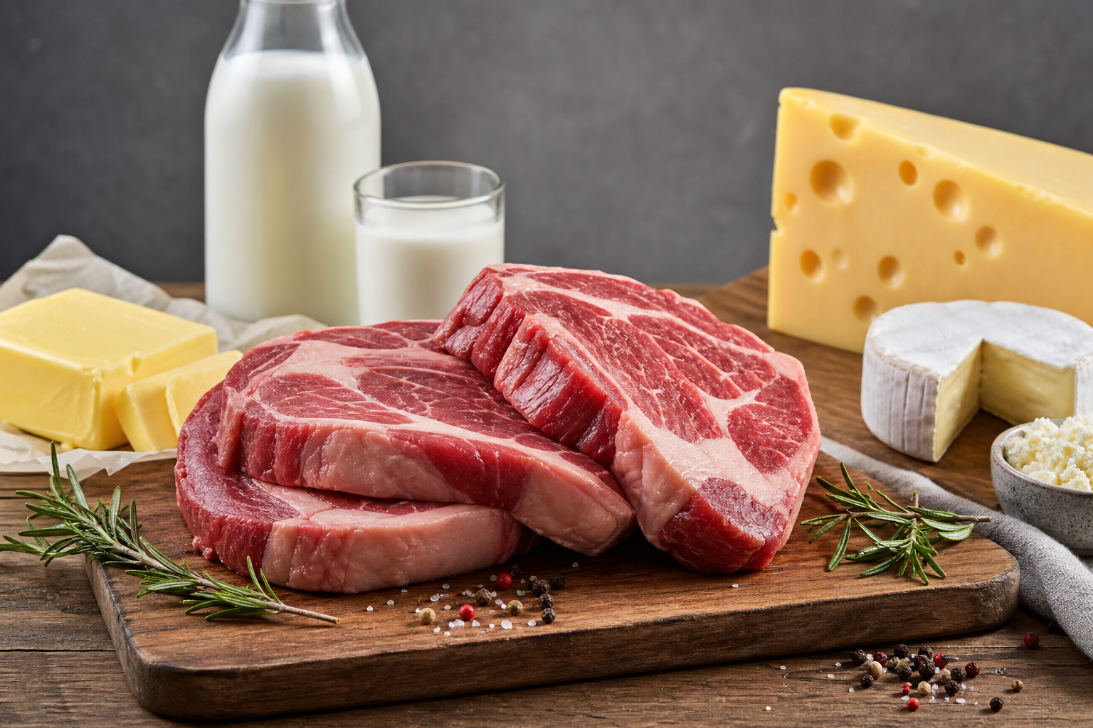 Beef, lamb and dairy export operations